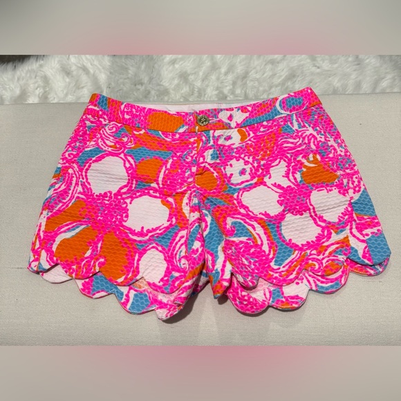 Lilly Pulitzer The Buttercup Shorts Size 0 - Picture 1 of 4